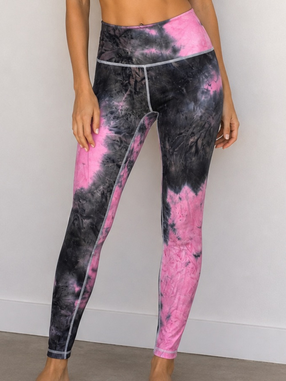 India Boutique Tie Dyed Yoga Leggings nwt